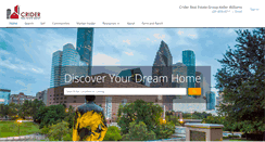 Desktop Screenshot of nwhoustonhomefinder.com